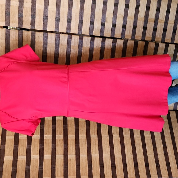 J. Crew red stretch dress - Picture 5 of 7